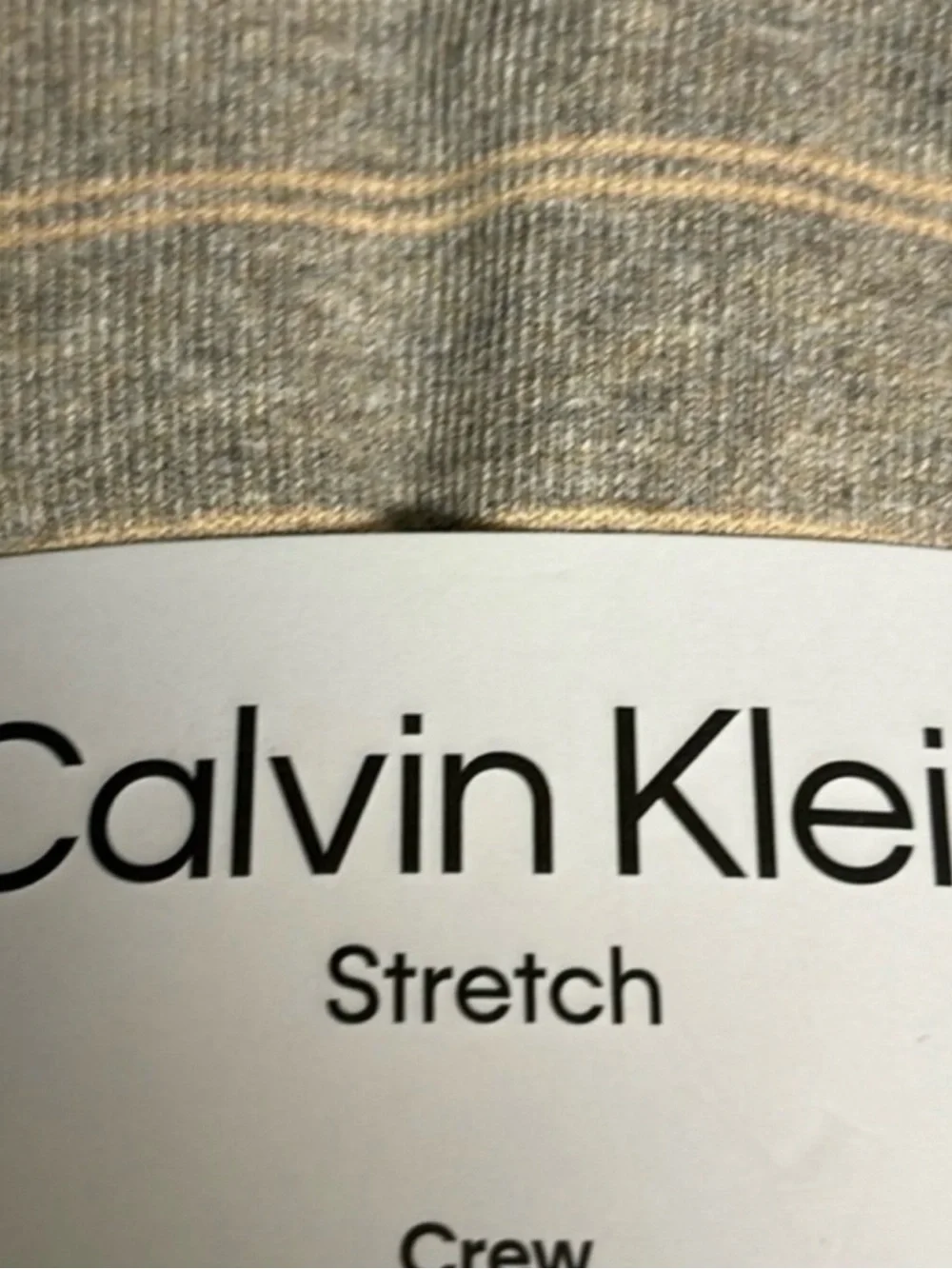 New Calvin Klein Socks 4 Pair Men’s Multicolor Casual Crew Socks Business Preppy